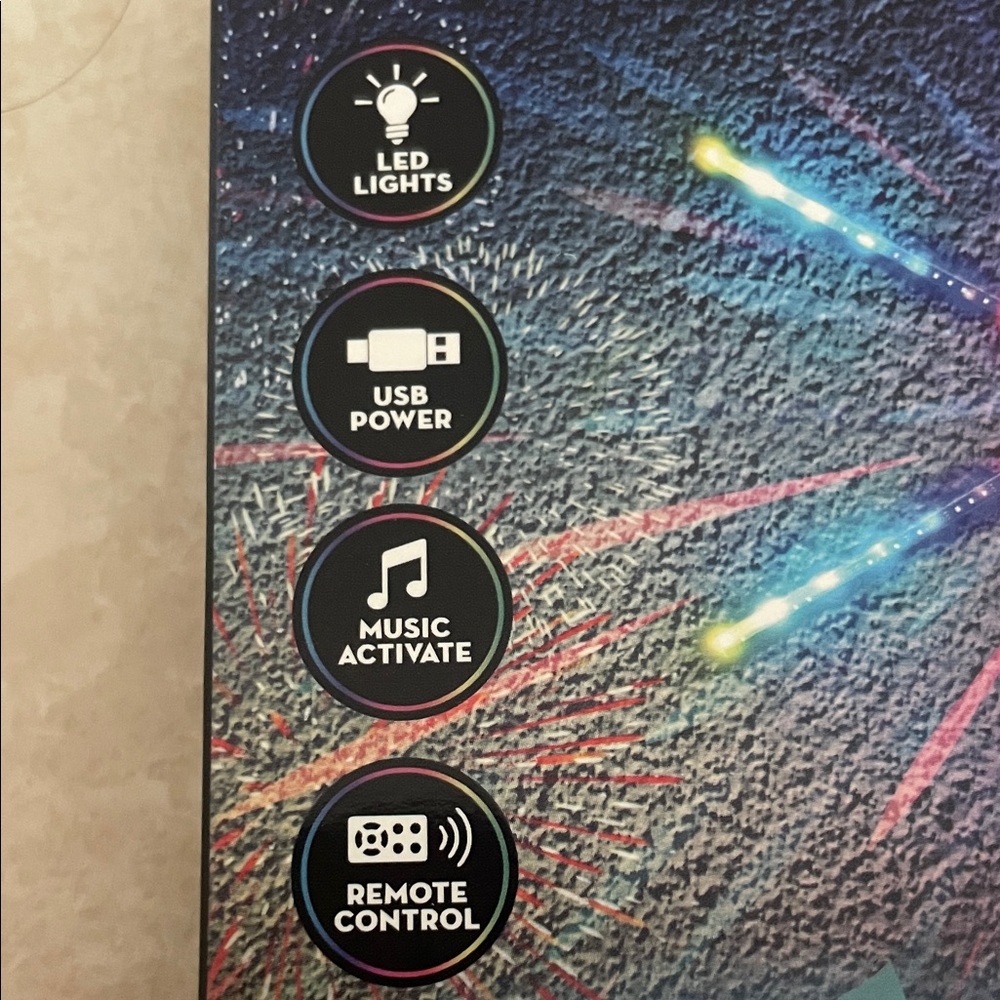 Vibe Multicolor Firework LED Light - Picture 6 of 7